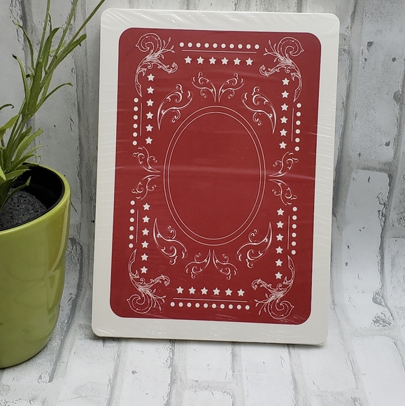 NIB**Sharper Image Super Jumbo Playing Oversized Deck Cards - Picture 3 of 6